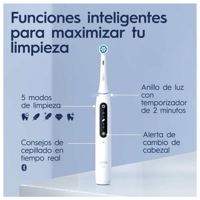Oral-B iO Serie 5S Cepillo Eléctrico Blanco Oral-B iO Serie 5S Cepillo Eléctrico Blanco
